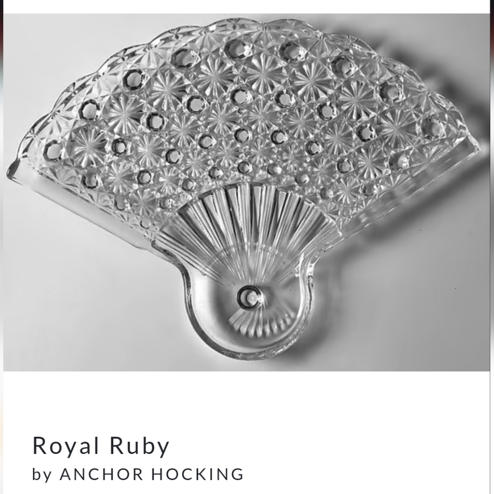 ROYAL RUBY Cup and snack plate set - Picture 2 of 2